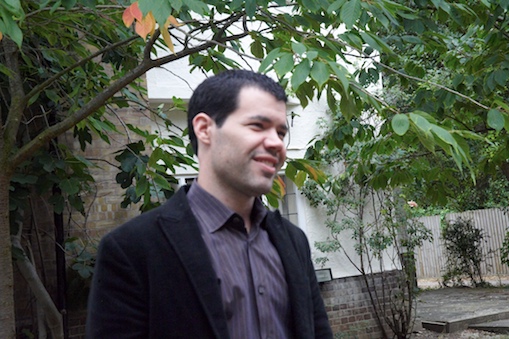 Photo Credit: Julia Vitullo-Martin; Description: Chris Mooney in Cambridge Photo Credit: Julia Vitullo-Martin; Description: Chris Mooney in Cambridge